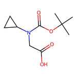 N-(tert-Butoxycarbonyl)-N-cyclopropylglycine|CS-0098326|182291-93-6