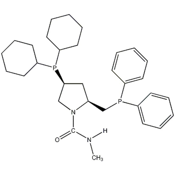 (2S,4S)-(-)-2-(Diphenylphosphinomethyl)-4-(dicyclohexylphosphino)-N-methyl-1-pyrrolidinecarboxamide, min. 97% (S,S-MCCPM)|15-7225|112521-97-8