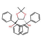 ((4S,5S)-2,2-Dimethyl-1,3-dioxolane-4,5-diyl)bis(diphenylmethanol)|CS-W013767|93379-49-8