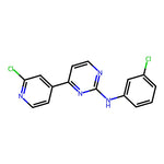N-(3-chlorophenyl)-4-(2-chloropyridin-4-yl)pyrimidin-2-amine|CS-M0545|164658-40-6