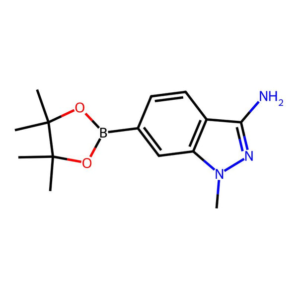 1-Methyl-6-(4,4,5,5-tetramethyl-1,3,2-dioxaborolan-2-yl)-1H-indazol-3-amine|CS-1156564|1187968-53-1