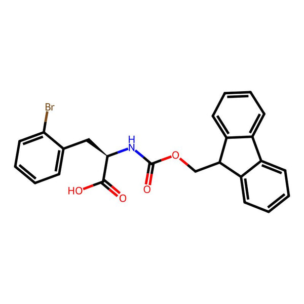 (R)-2-((((9H-Fluoren-9-yl)methoxy)carbonyl)amino)-3-(2-bromophenyl)propanoic acid|CS-0149818|220497-79-0