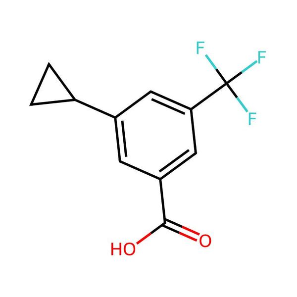 3-Cyclopropyl-5-(trifluoromethyl)benzoic acid|CS-0653115|1588908-99-9