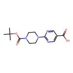 2-(4-(tert-Butoxycarbonyl)piperazin-1-yl)pyrimidine-5-carboxylic acid|CS-0067733|253315-11-6