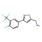 3-[4-Fluoro-3-(trifluoromethyl)phenyl]-5-isoxazolemethanamine|CS-0648625|1314796-45-6