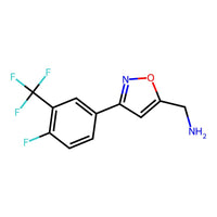 3-[4-Fluoro-3-(trifluoromethyl)phenyl]-5-isoxazolemethanamine|CS-0648625|1314796-45-6