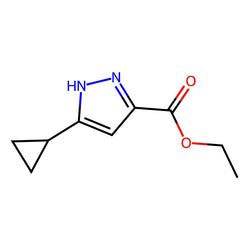 Ethyl 5-cyclopropyl-1H-pyrazole-3-carboxylate|CS-0049440|133261-06-0