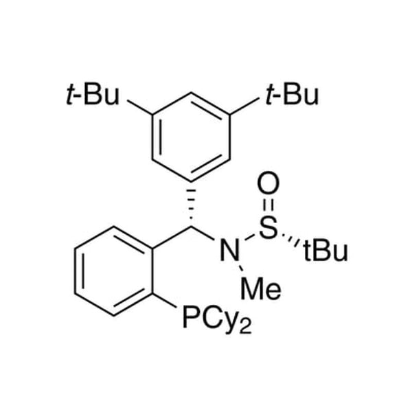 [S(R)]-N-[(S)-3,5-Bis(dimethylethyl)phenyl][2-(dicyclohexylphosphanyl)phenyl]-N,2-dimethyl-2-propanesulfinamide, 95%|15-8464