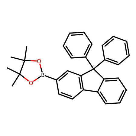 2-(9,9-Diphenyl-9H-fluoren-2-yl)-4,4,5,5-tetramethyl-1,3,2-dioxaborolane, 97%|966632|462128-39-8