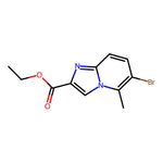 Ethyl 6-bromo-5-methylimidazo[1,2-a]pyridine-2-carboxylate|CS-0089707|859787-40-9