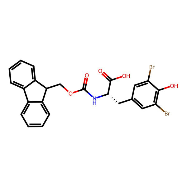 (S)-2-((((9H-fluoren-9-yl)methoxy)carbonyl)amino)-3-(3,5-dibromo-4-hydroxyphenyl)propanoic acid|CS-0449420|201484-26-6