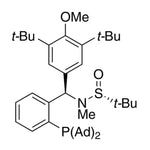 [S(R)]-N-[(R)-[3,5-Bis(1,1-dimethylethyl)-4-methoxyphenyl][2-(diadamantanphosphanyl)phenyl]methyl]-N,2-dimethyl-2-propanesulfinamide, 95%|15-8864