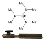 Tris(dimethylamino)silane, 99+%, 3DMAS (99.999%-Si) PURATREM, 14-8750, contained in 50 ml Swagelok? cylinder (96-1070) for CVD/ALD|98-4035|15112-89-7