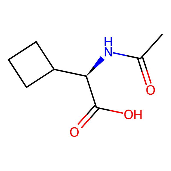 (R)-2-Acetamido-2-cyclobutylacetic acid|CS-D0381|49607-09-2