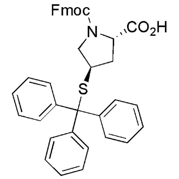 (2S,4R)-Fmoc-Mpt(Trt)-OH|22674|281655-34-3