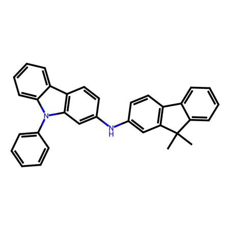 N-(9,9-dimethyl-9H-fluorene-2-yl)-9-phenyl-9H-carbazole-2-amine, 98%|9450123|1456702-57-0