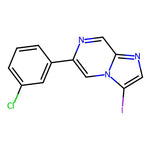 6-(3-Chlorophenyl)-3-iodoimidazo[1,2-a]pyrazine, 95%|07-0586|2990816-10-7