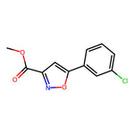 Methyl 5-(3-chlorophenyl)isoxazole-3-carboxylate|CS-0524825|660417-41-4