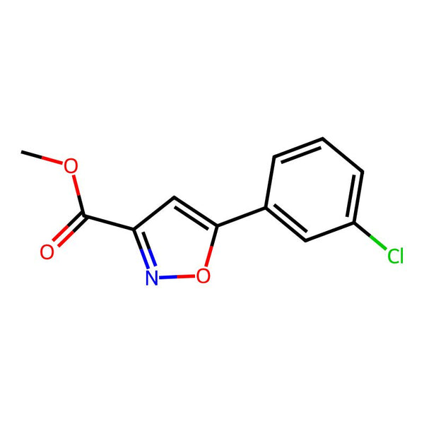 Methyl 5-(3-chlorophenyl)isoxazole-3-carboxylate|CS-0524825|660417-41-4