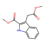 Methyl 3-(2-methoxy-2-oxoethyl)-1H-indole-2-carboxylate|CS-0606831|156362-00-4