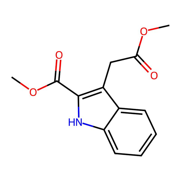 Methyl 3-(2-methoxy-2-oxoethyl)-1H-indole-2-carboxylate|CS-0606831|156362-00-4