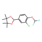 2-(3-Chloro-4-(difluoromethoxy)phenyl)-4,4,5,5-tetramethyl-1,3,2-dioxaborolane|CS-0192865|1310949-92-8