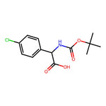 2-((tert-Butoxycarbonyl)amino)-2-(4-chlorophenyl)acetic acid|CS-0089831|209525-73-5
