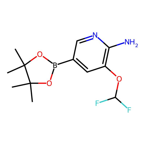 3-(Difluoromethoxy)-5-(4,4,5,5-tetramethyl-1,3,2-dioxaborolan-2-yl)pyridin-2-amine|CS-0134682|1188302-00-2
