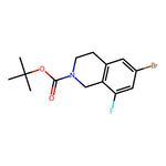 Tert-butyl 6-bromo-8-fluoro-3,4-dihydroisoquinoline-2(1H)-carboxylate|CS-0500078|1613147-81-1
