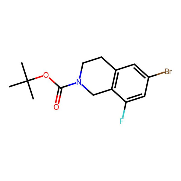 Tert-butyl 6-bromo-8-fluoro-3,4-dihydroisoquinoline-2(1H)-carboxylate|CS-0500078|1613147-81-1