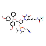 TFA-aminoallyl-2'-deoxyuridine phosphoramidite|48547|144253-90-7