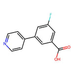 3-Fluoro-5-(4-pyridinyl)benzoic acid|CS-0653961|1214368-27-0