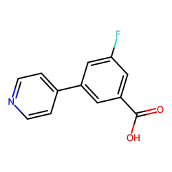 3-Fluoro-5-(4-pyridinyl)benzoic acid|CS-0653961|1214368-27-0