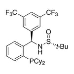 [S(R)]-N-[(R)-3,5-(Bis(trifluoromethyl)phenyl][2-(dicyclohexylphosphino)phenyl]methyl]-2-methyl-2-propanesulfinamide, 95%|15-8818