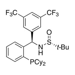 [S(R)]-N-[(R)-3,5-(Bis(trifluoromethyl)phenyl][2-(dicyclohexylphosphino)phenyl]methyl]-2-methyl-2-propanesulfinamide, 95%|15-8818