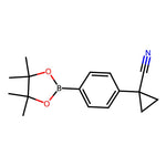 1-(4-(4,4,5,5-Tetramethyl-1,3,2-dioxaborolan-2-yl)phenyl)cyclopropanecarbonitrile|CS-0037668|1206641-31-7