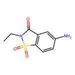 5-Amino-2-ethylbenzo[d]isothiazol-3(2h)-one 1,1-dioxide|CS-0352266|55798-31-7
