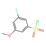 3-Fluoro-5-methoxybenzenesulfonyl chloride|CS-0835934|1214366-25-2