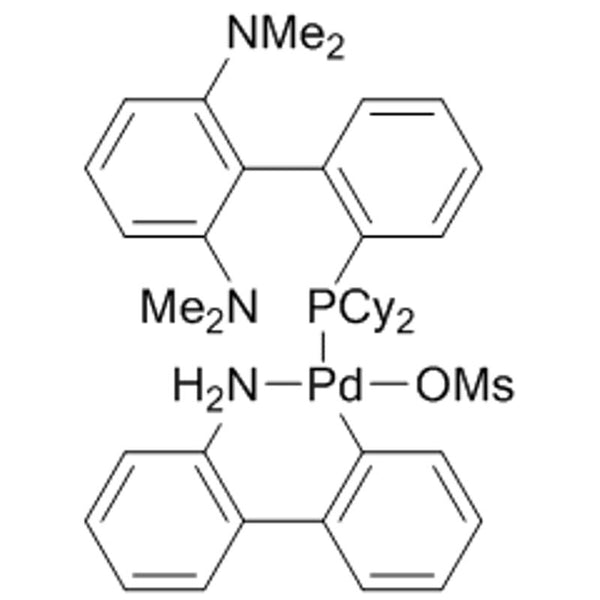 Methanesulfonato(2-dicyclohexylphosphino-2',6'-bis(dimethylamino)-1,1'-biphenyl)(2'-amino-1,1'-biphenyl-2-yl)palladium(II), 98% [CPhos Palladacycle Gen. 3]|46-0487|1447963-73-6