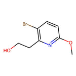 2-(3-Bromo-6-methoxypyridin-2-yl)ethan-1-ol|CS-0240824|510748-41-1