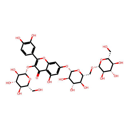 Quercetin-3-O-β-D-glucose-7-O-β-D-gentiobiosiden, 98%, reference material|918825|60778-02-1