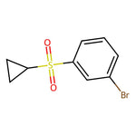 1-Bromo-3-(cyclopropylsulfonyl)benzene|CS-W020464|19433-09-1