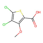 4,5-Dichloro-3-methoxythiophene-2-carboxylic acid|CS-0150619|120715-49-3