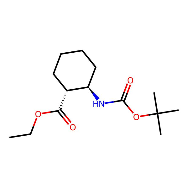 (1R,2R)-Ethyl 2-((tert-butoxycarbonyl)amino)cyclohexanecarboxylate|CS-0162393|2361926-29-4
