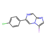 6-(4-Chlorophenyl)-3-iodoimidazo[1,2-a]pyrazine, 95%|07-0599|2990522-64-8