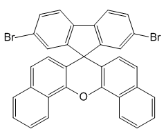2,7-Dibromospiro[fluorene-9,7'-dibenzo[c,h]xanthene], 95%|9001830|1185855-23-5