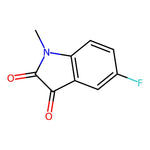 5-Fluoro-1-methylindoline-2,3-dione|CS-0312734|773-91-1