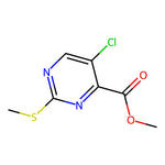 Methyl 5-chloro-2-(methylthio)pyrimidine-4-carboxylate|CS-0148292|79686-03-6