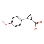 rel-(1R,2R)-2-(4-Methoxyphenyl)cyclopropanecarboxylic acid|CS-0652188|34919-28-3