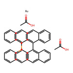 (OC-6-22)-Bis(acetato-κO,κO')[1,1'-(1S)-[1,1'-binaphthalene]-2,2'-diylbis[1,1-diphenylphosphine-κP]]ruthenium|CS-0035253|261948-85-0